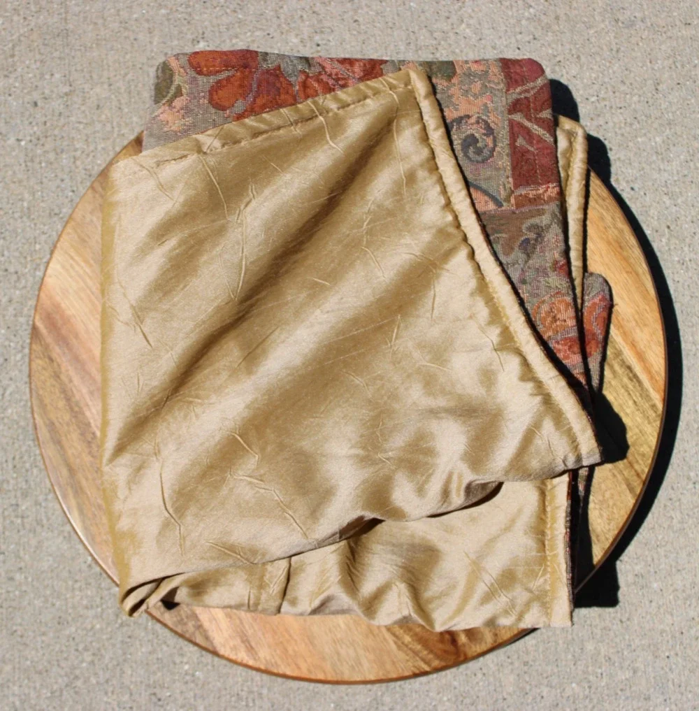 Set of 4 Tapestry Pillow Shams Woven Decorative Covers 19.5